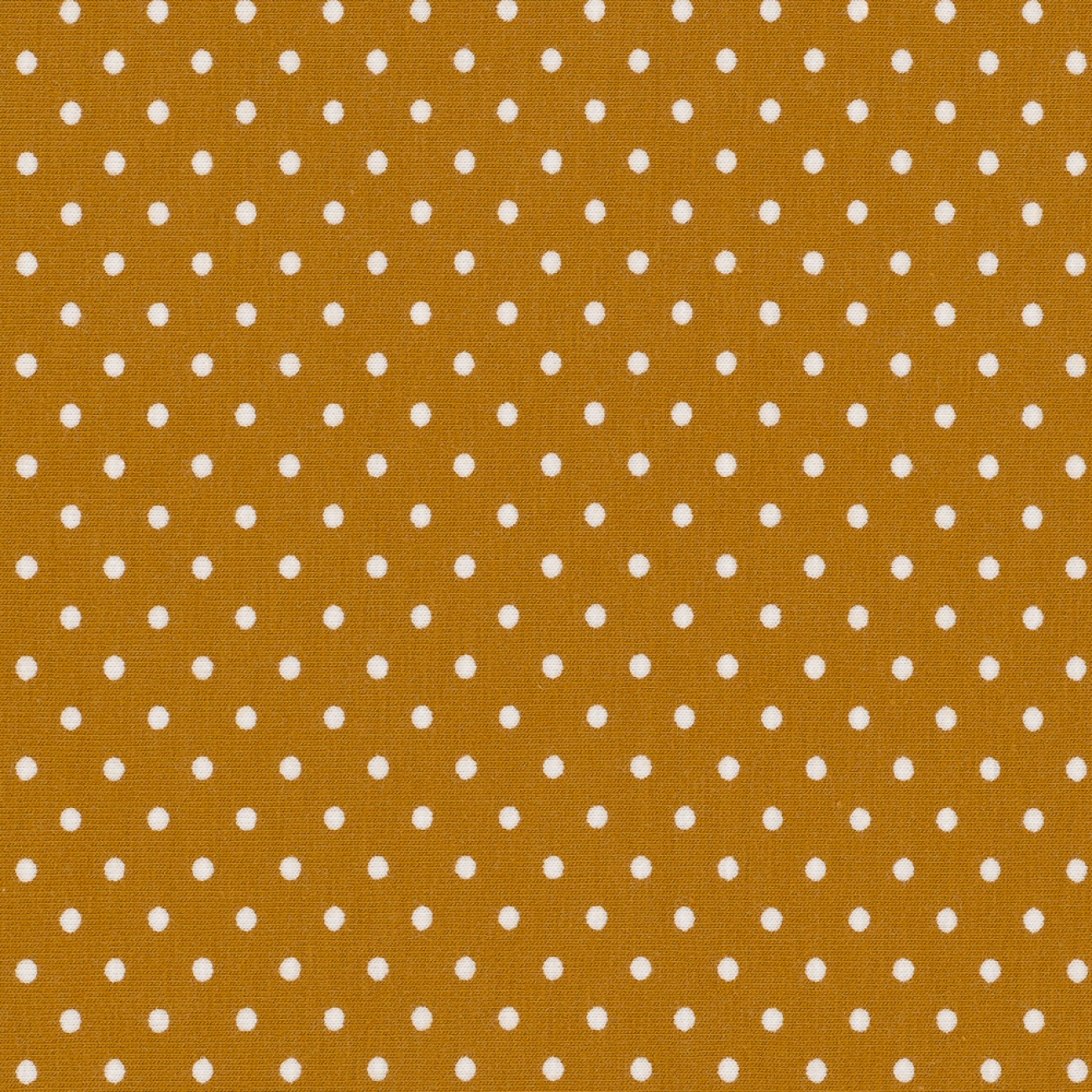 Jersey Swafing - Tupfen - 3 mm - Ocker